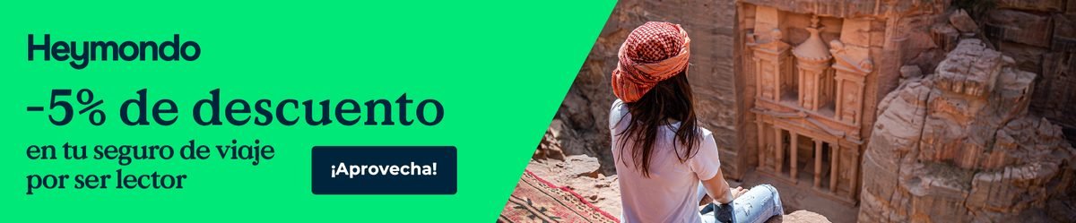 Heymondo: 5 % de descuento en tu seguro de viaje por ser lector